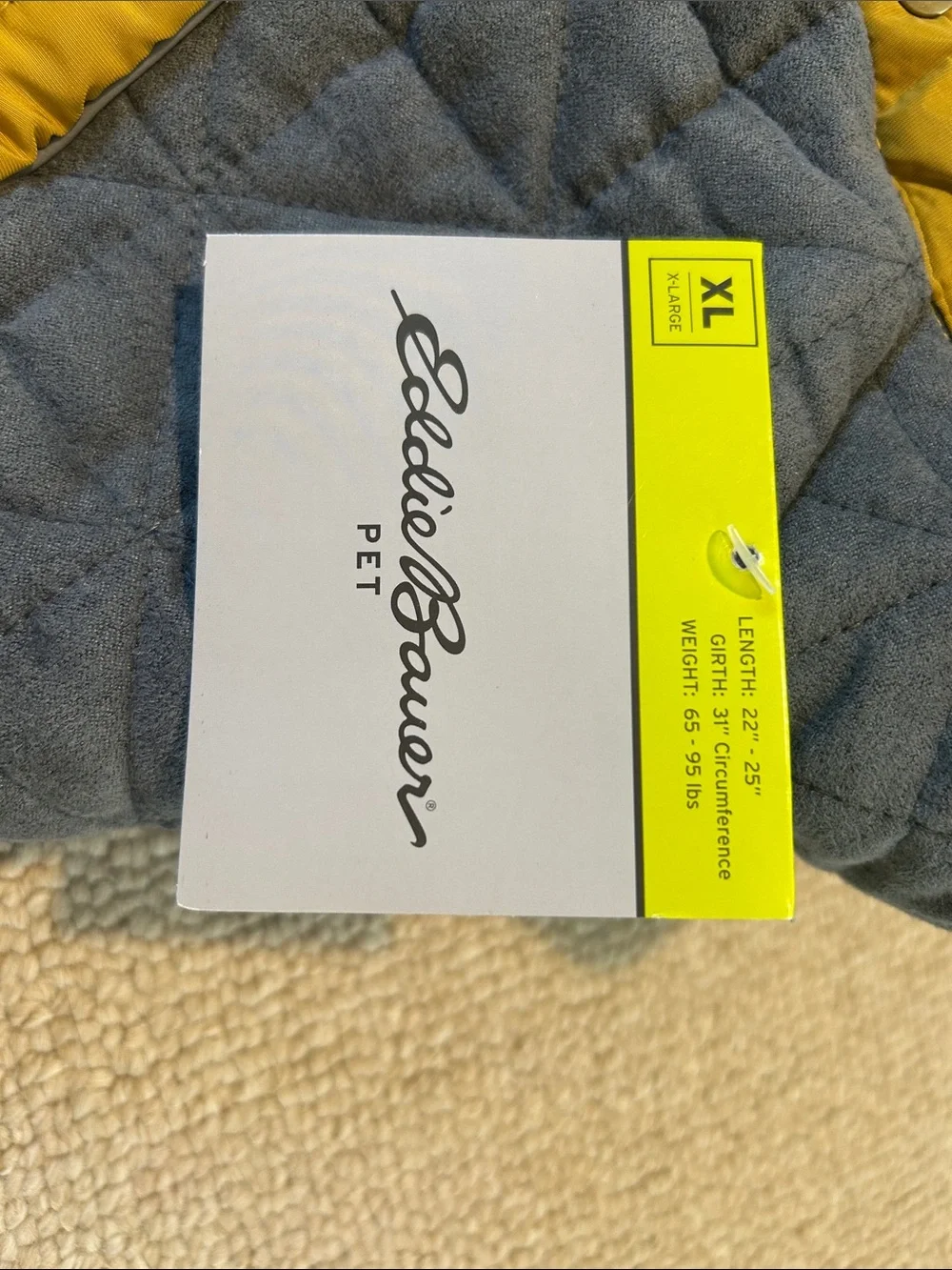 NWT Eddie Bauer Pets Dog Vest